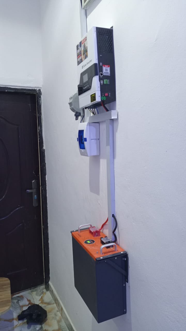 Solar energy equipment prepared for installation