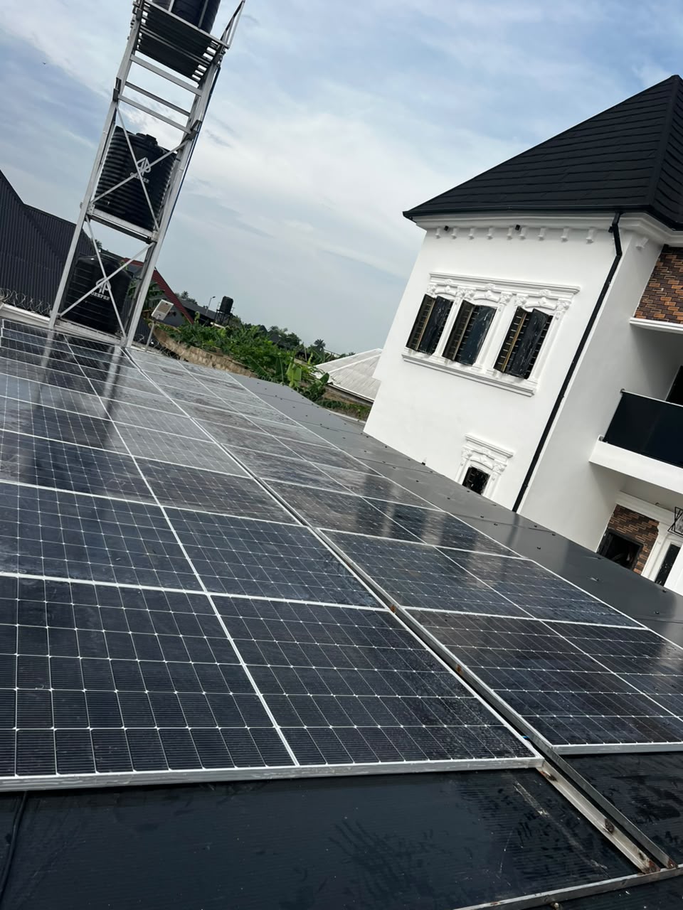 Clean energy system installed by Kompetent Solar Technology